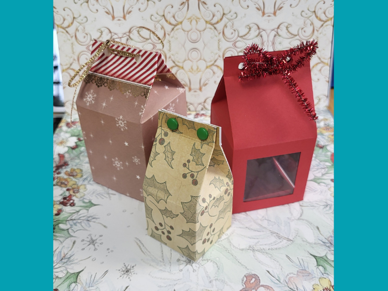 Milk Carton Gift Box Workshop